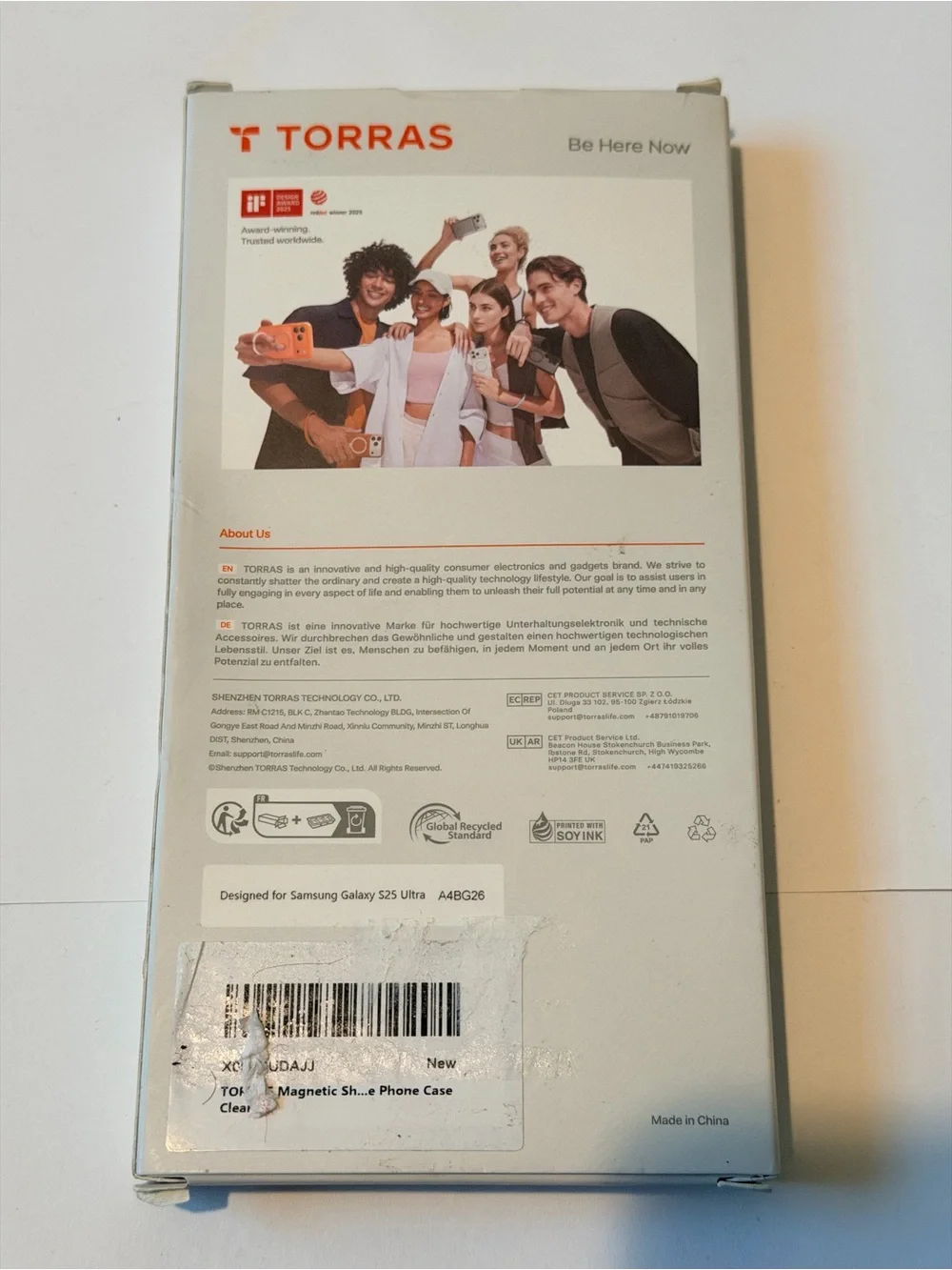 TORRAS Magnetic Stand for Samsung Galaxy S25 Ultra Case